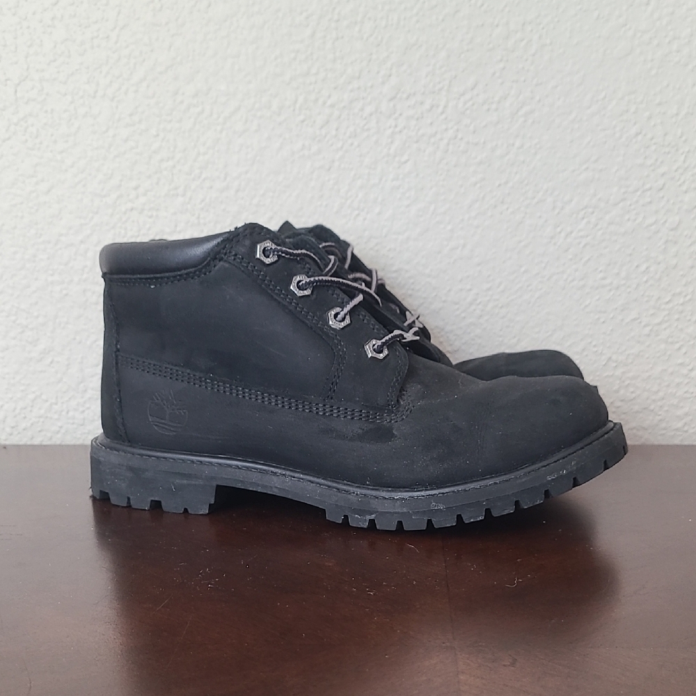 Timberland Black Leather Boots